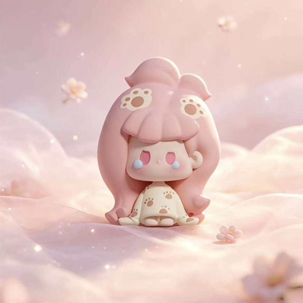 Nunu Creamy Paws mini bean, Nunu V2 Remix series official scene