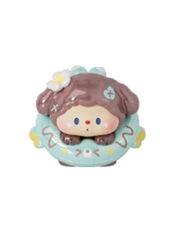 Luludog Mint Chocolate Journal Small Secret pop bean mini figure from the Summer Journal series