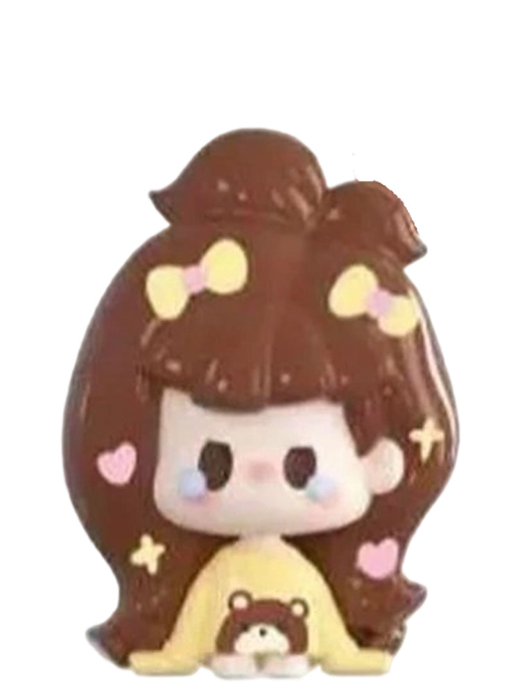 Nunu Sweetheart Bear Big Secret mini bean figure from the Nunu Outfit Of The Day series