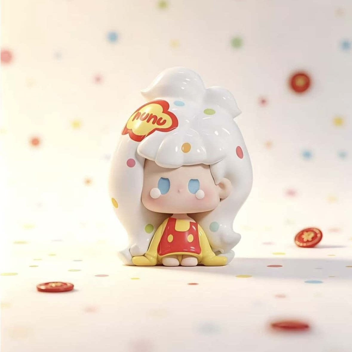 Nunu Retro Lollipop mini bean, Nunu V2 Remix series official scene