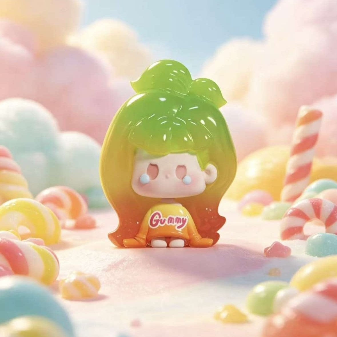 Nunu Gummy Bear Special mini bean, Nunu V2 Remix series official scene