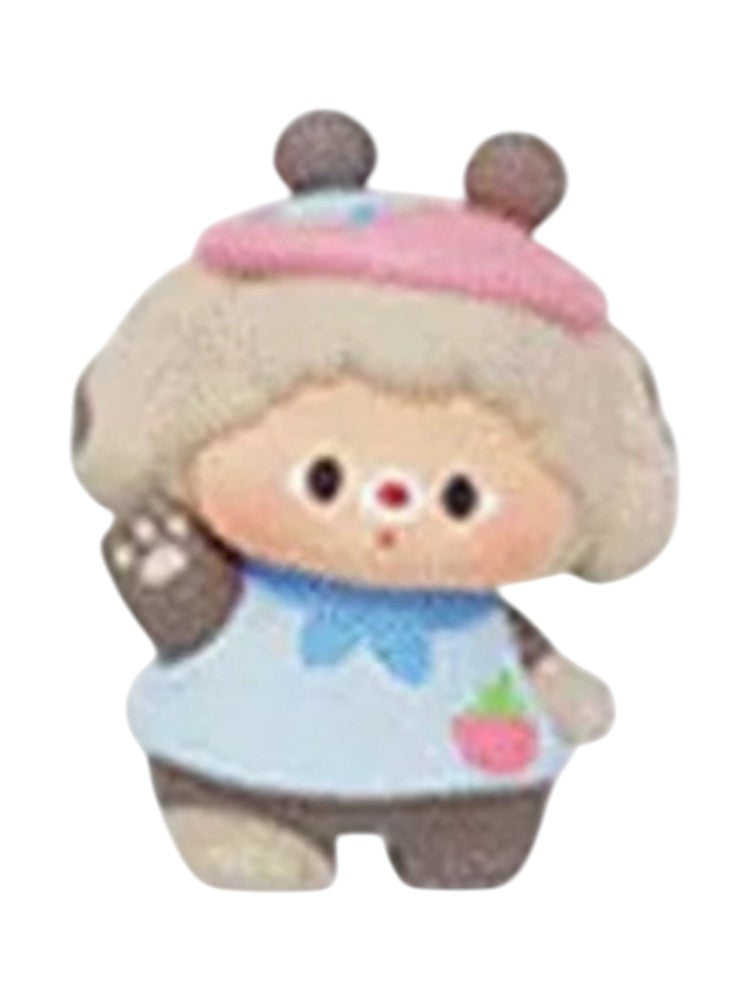 Luludog Scarecrow pop bean mini figure from the Ranch Story series