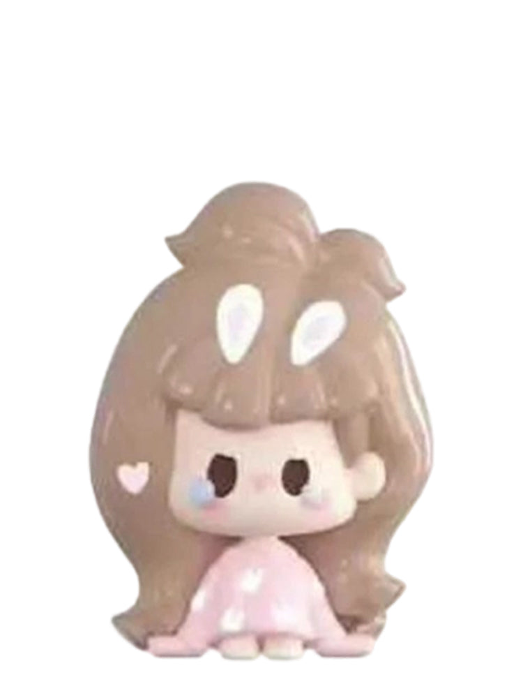 Nunu Milk Tea Bunny mini bean figure from the Nunu Outfit Of The Day series