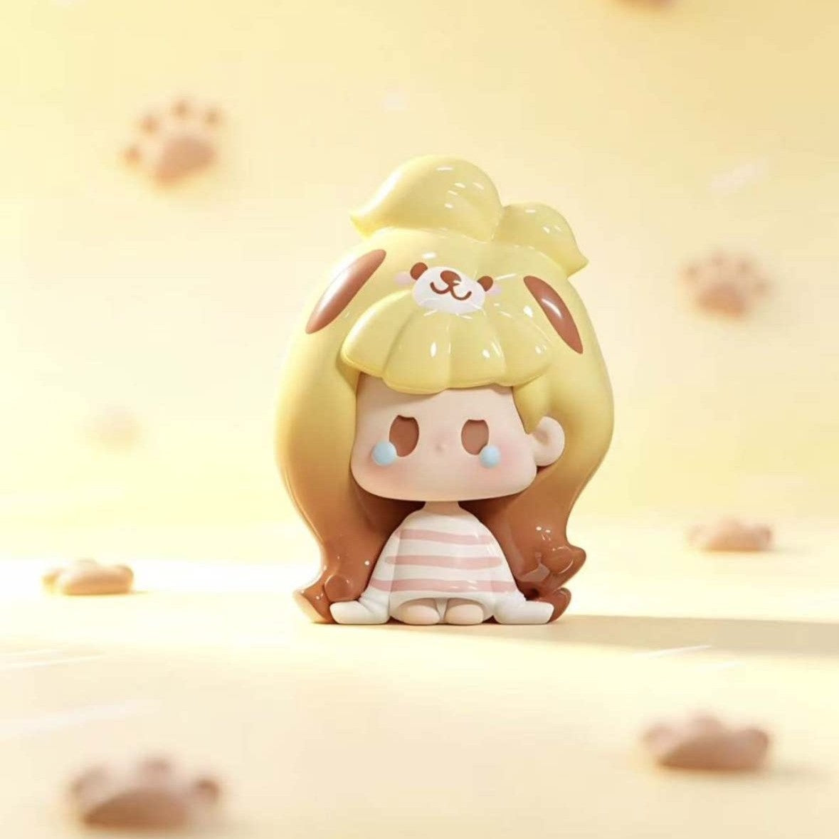 Nunu Pudding Puppy mini bean, Nunu V2 Remix series official scene
