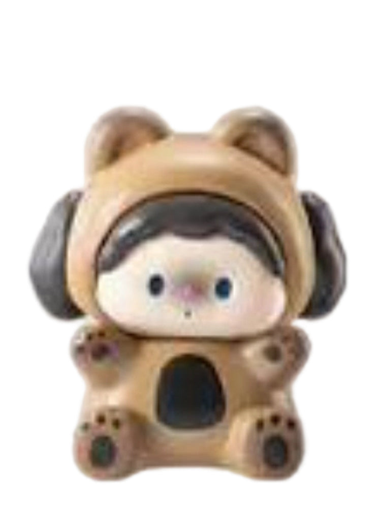 Luludog Sian Bear pop bean mini figure from the Bear Party V1 series