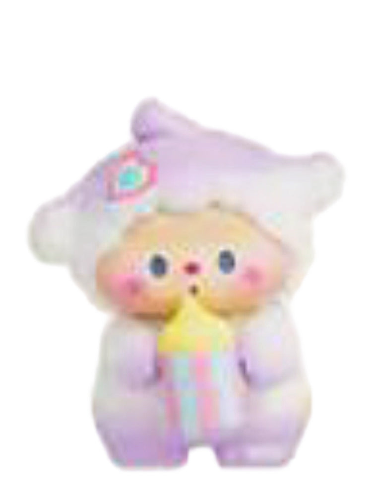 Luludog Unicorn Baby pop bean mini figure from the Baby Fete series