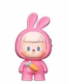 Strawberry Rabbit, Buer Little Fairytale Mini Bean collectible figure