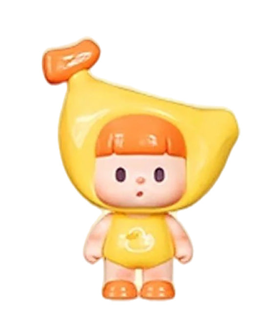 Little Yellow Duck, Buer Hi Friends Banana Mini Bean collectible figure