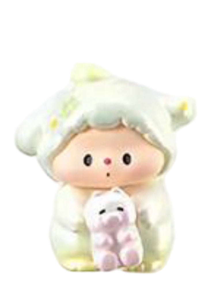 Luludog Lucky Piggy pop bean mini figure from the Baby Diary series