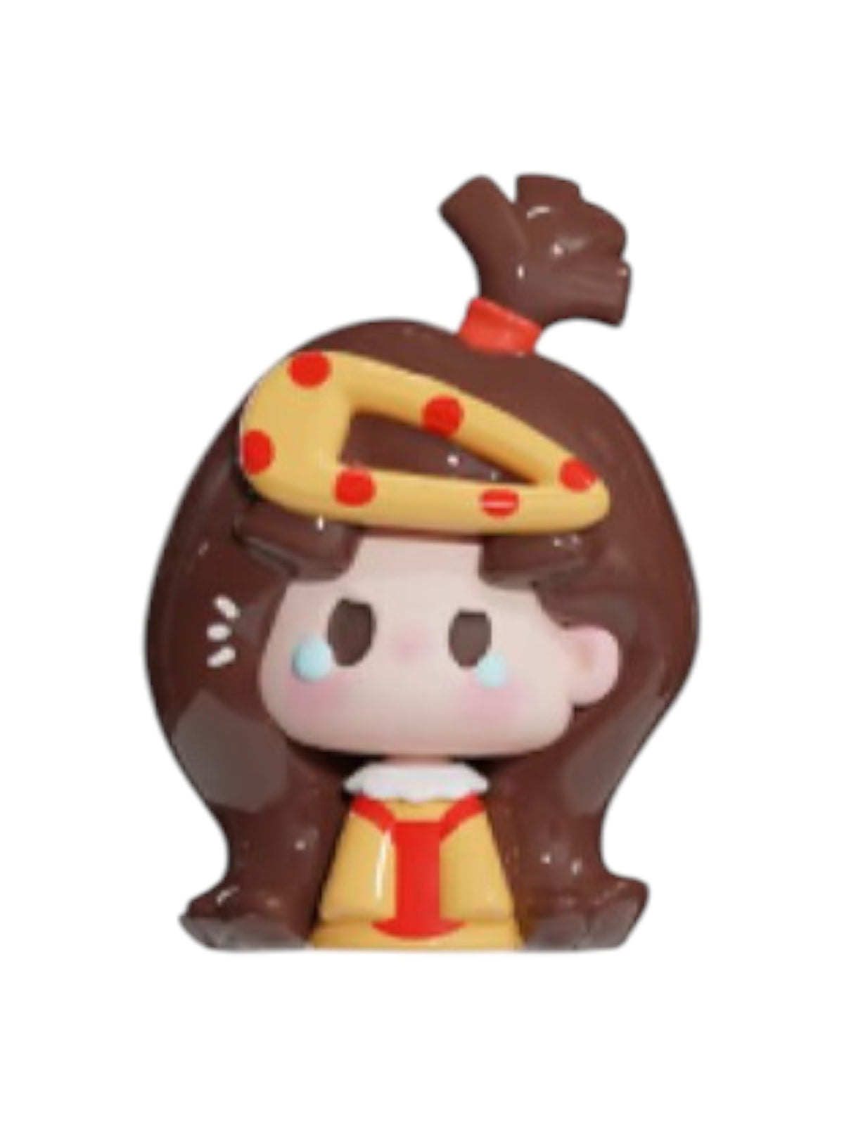 Nunu Broke Girls mini bean figure from the Nunu V3 Mini Hair Clip series