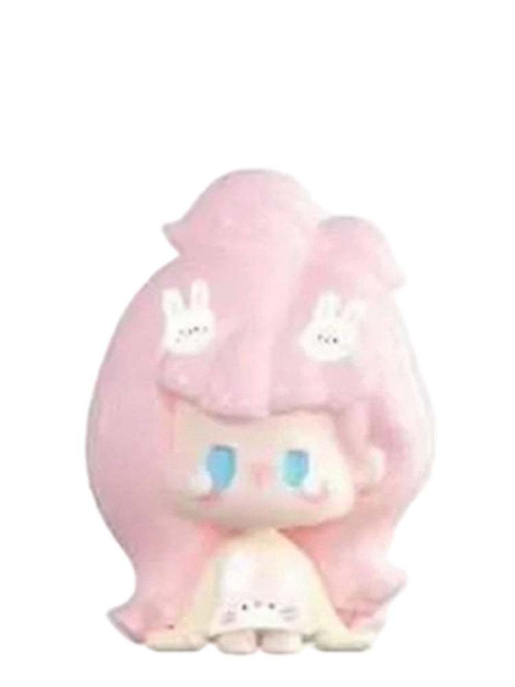 Nunu Sweetheart Bunny mini bean figure from the Nunu Outfit Of The Day series