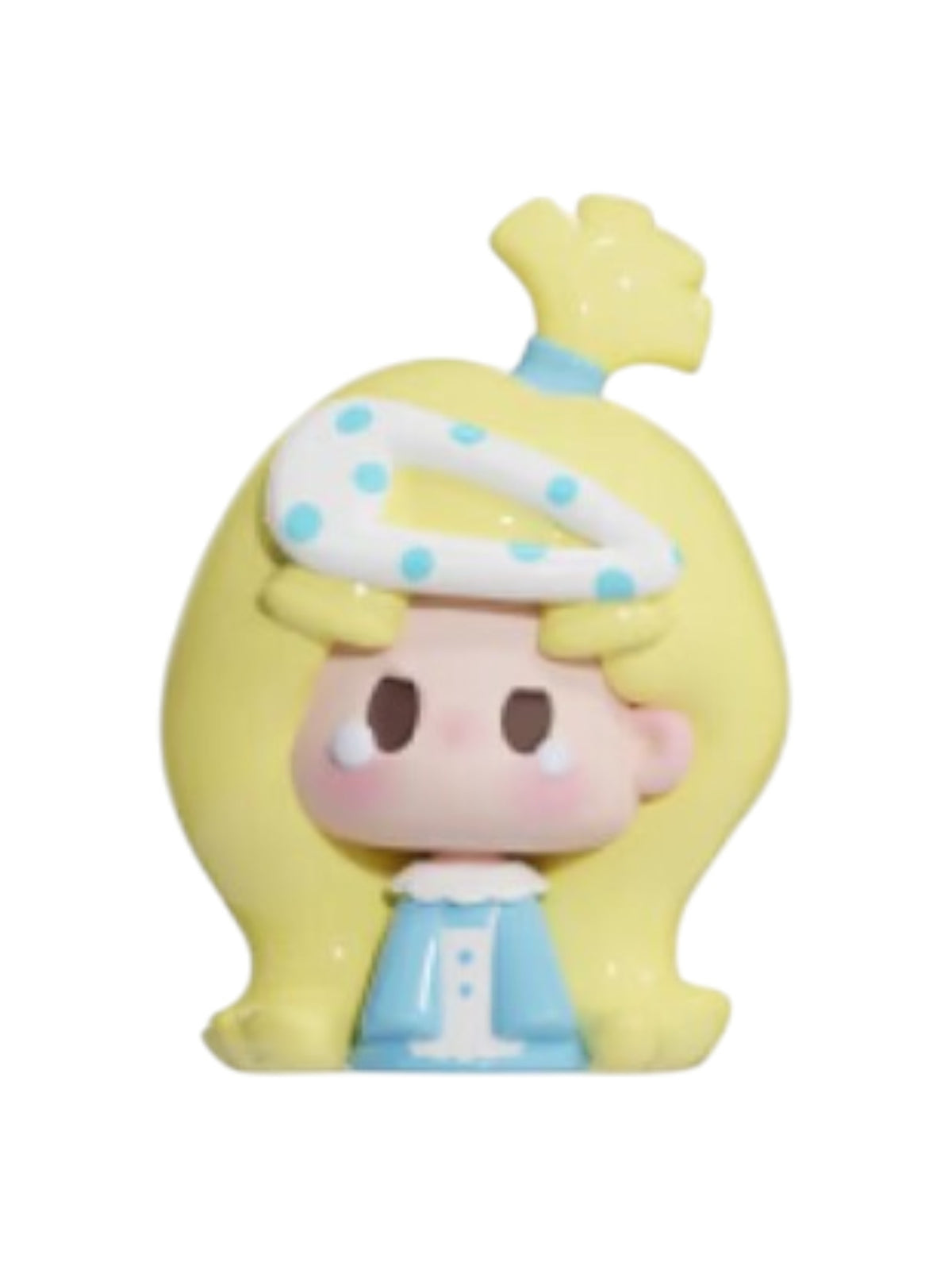 Nunu Rookie Maid mini bean figure from the Nunu V3 Mini Hair Clip series
