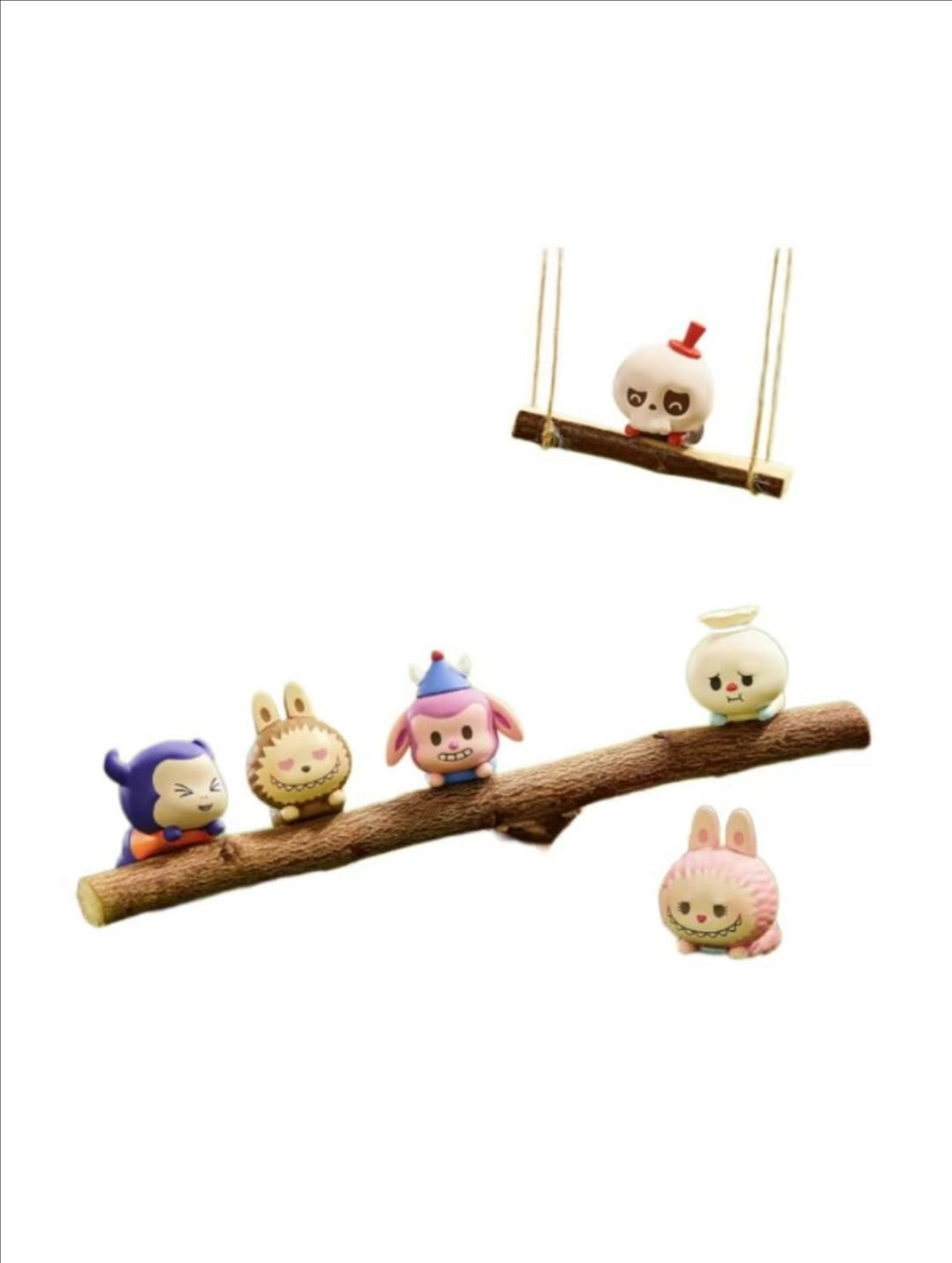 The Monsters Laying Down PopLand Limited Hanging Card