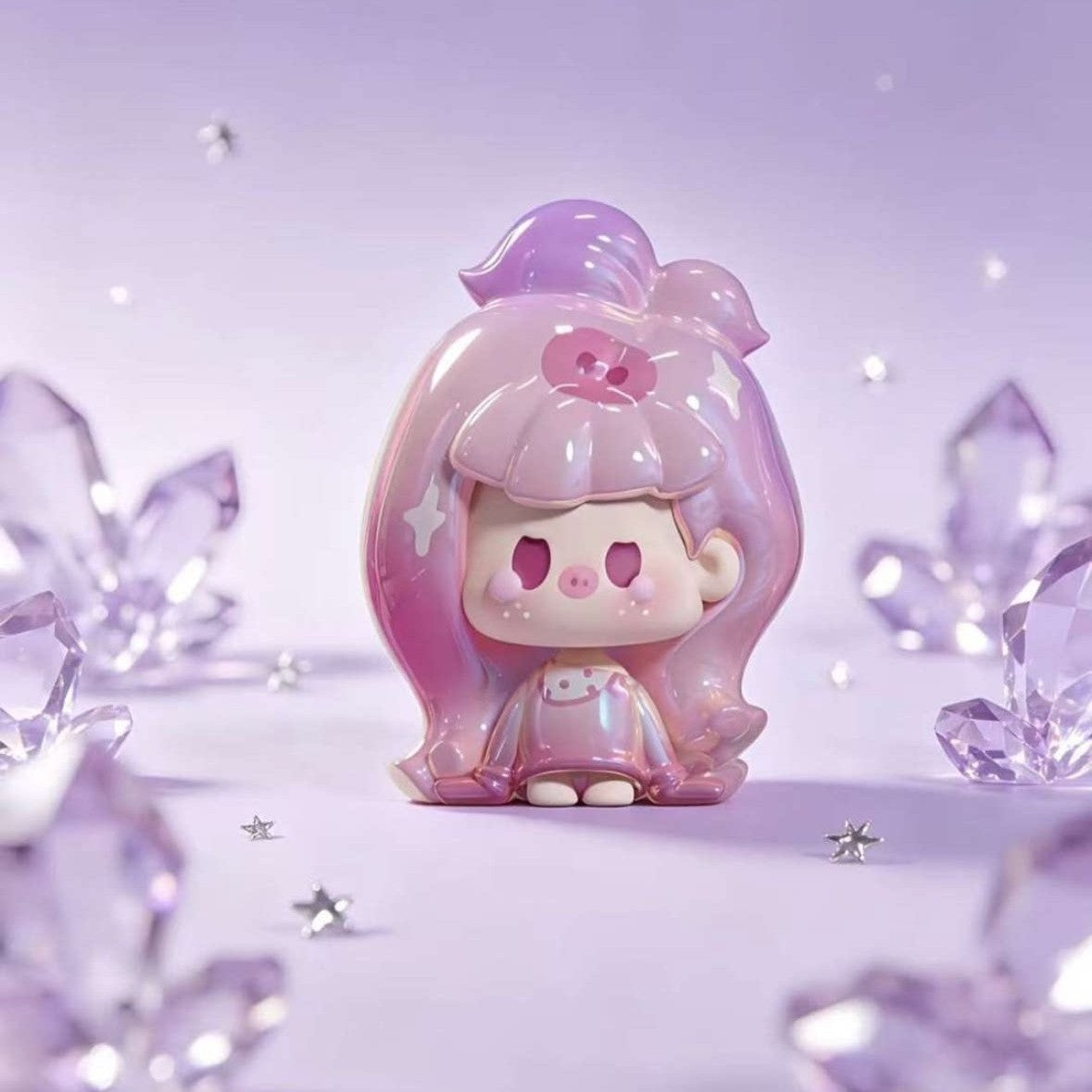 Nunu Piggy Girl Special mini bean, Nunu V2 Remix series official scene