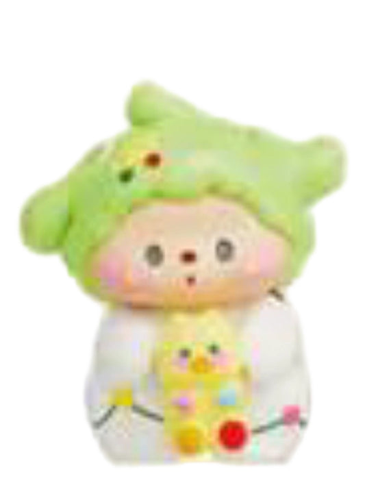Luludog Christmas Party pop bean mini figure from the Baby Fete series