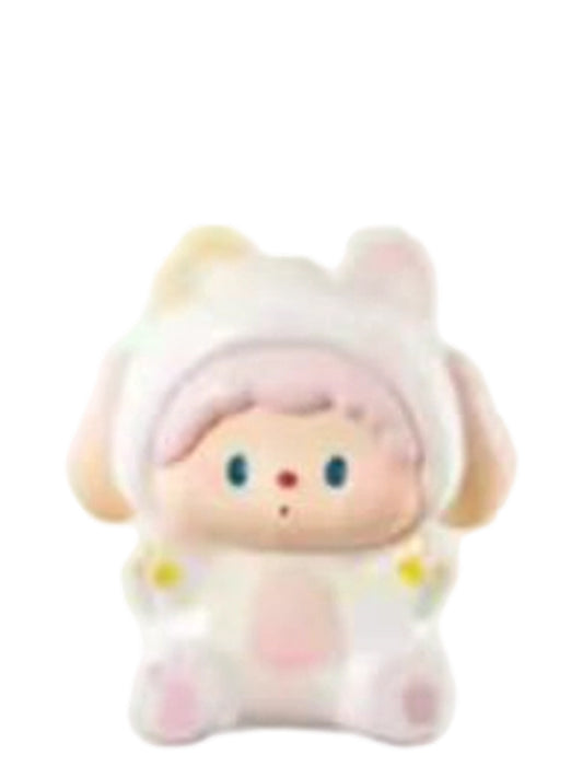 Luludog Marshmallow Special pop bean mini figure from the Bear Party V2 Spring Picnic series