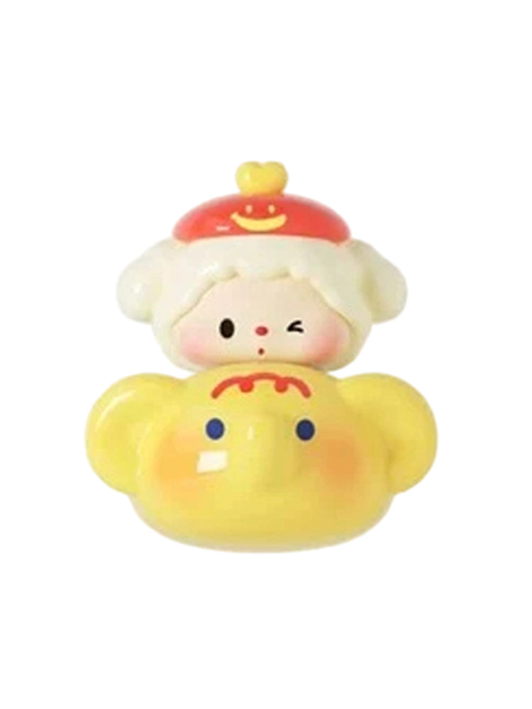 Luludog Reject Anxiety pop bean mini figure from the Lulu Is Here series