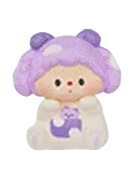 Luludog Poison Mushroom pop bean mini figure from the Ranch Story series