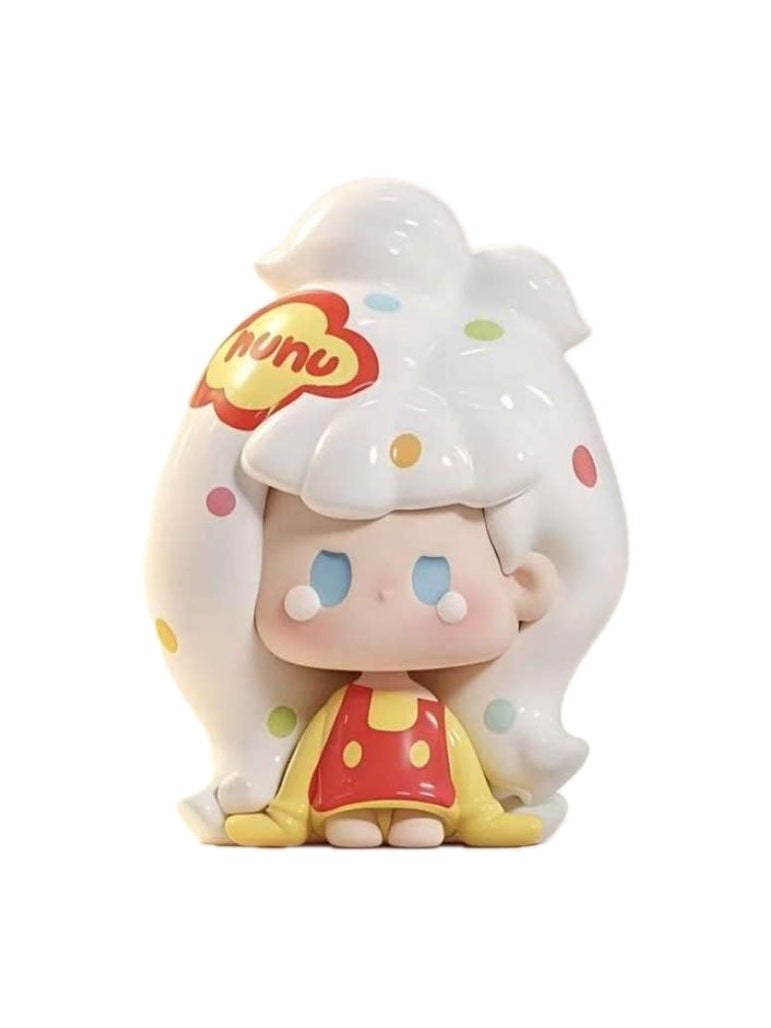 Nunu Retro Lollipop mini bean figure from the Nunu V2 Remix series