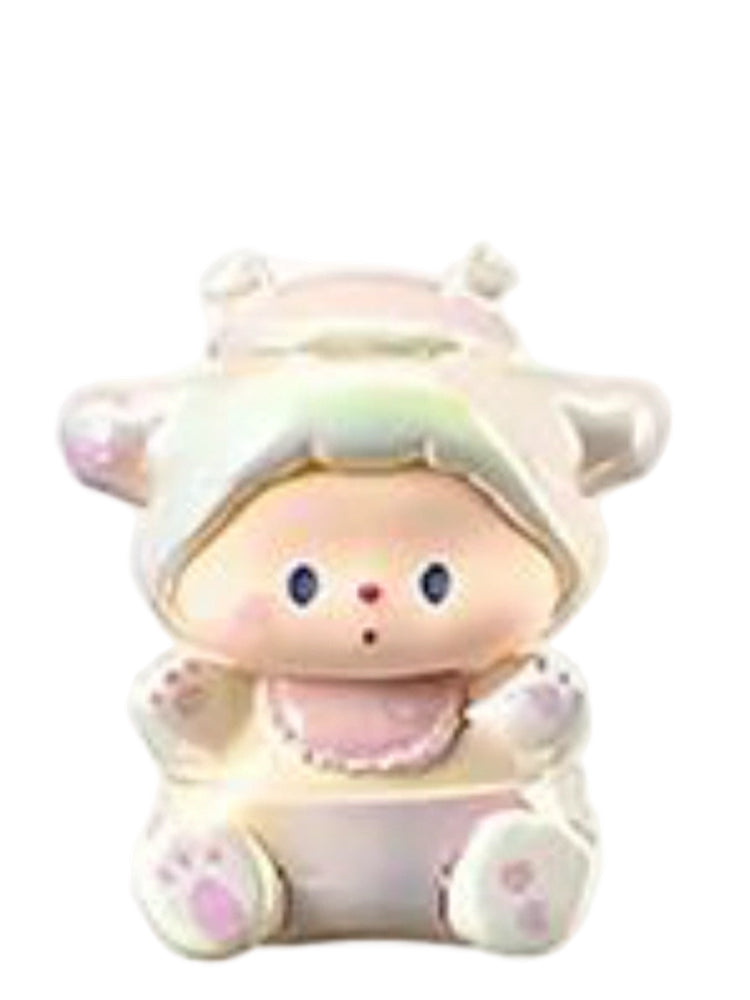 Luludog Sakura Crab Special pop bean mini figure from the Baby Diary series