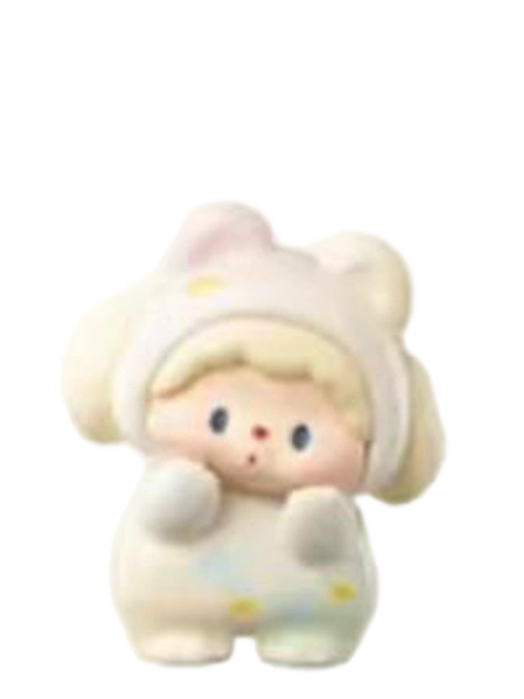 Luludog Dandelion pop bean mini figure from the Bear Party V2 Spring Picnic series
