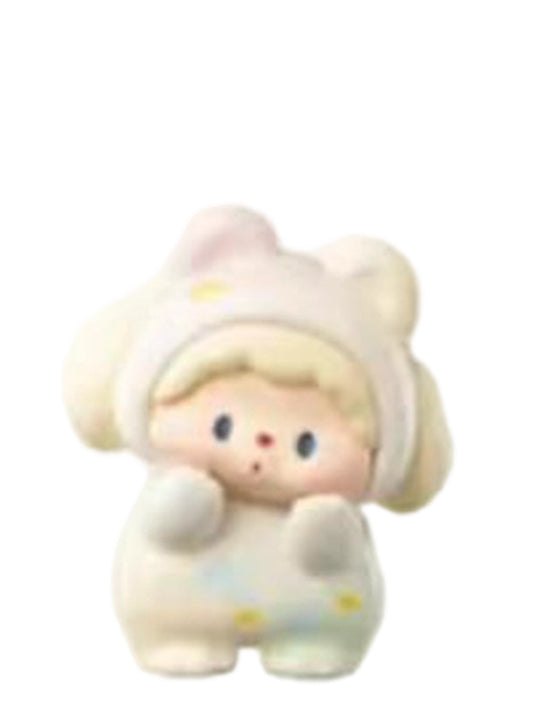 Luludog Dandelion pop bean mini figure from the Bear Party V2 Spring Picnic series
