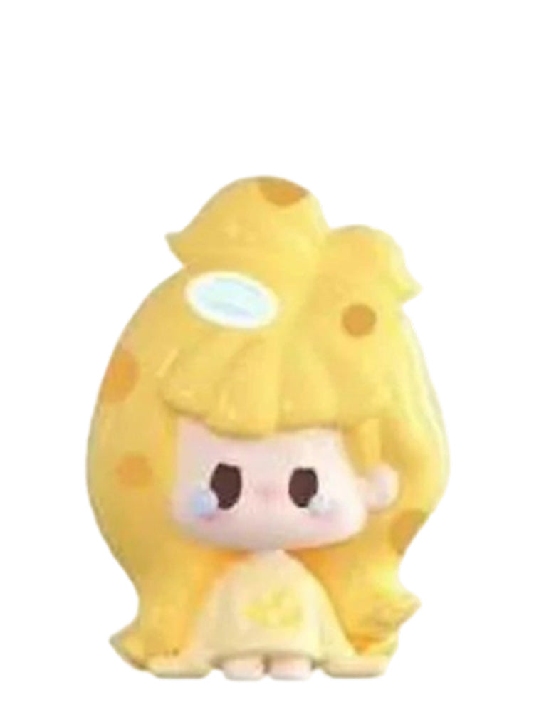Nunu Cheese Cream mini bean figure from the Nunu Outfit Of The Day series