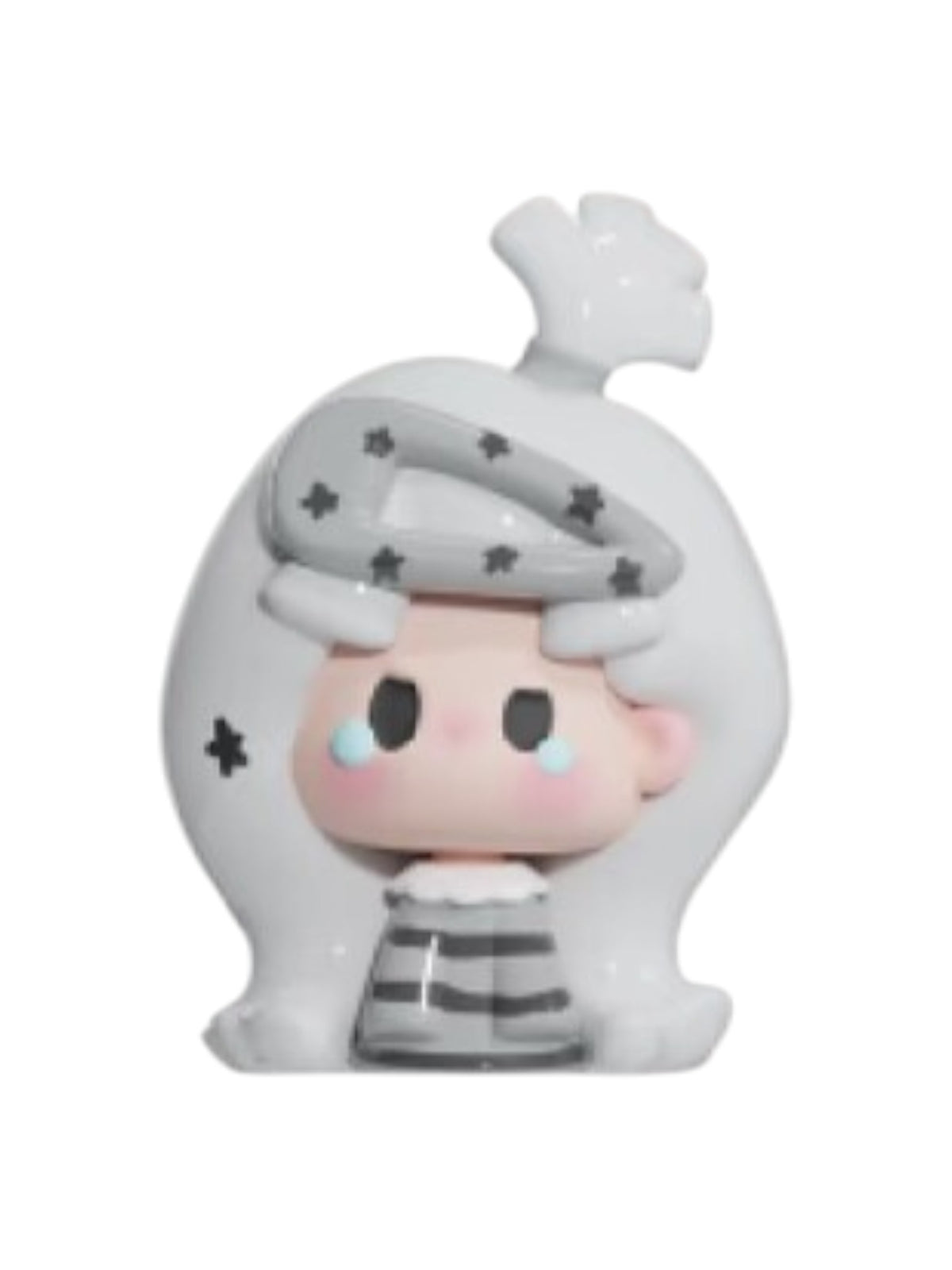 Nunu Cool Sweetie mini bean figure from the Nunu V3 Mini Hair Clip series