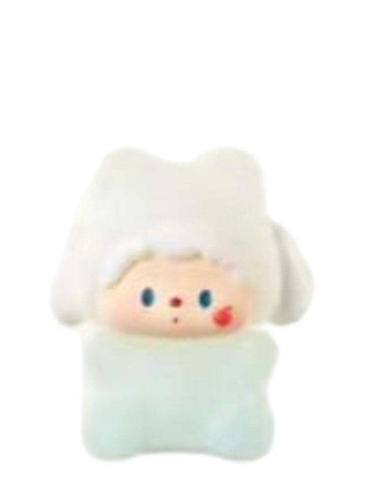 Luludog Sea Salt Slush Small Secret pop bean mini figure from the Bear Party V2 Spring Picnic series