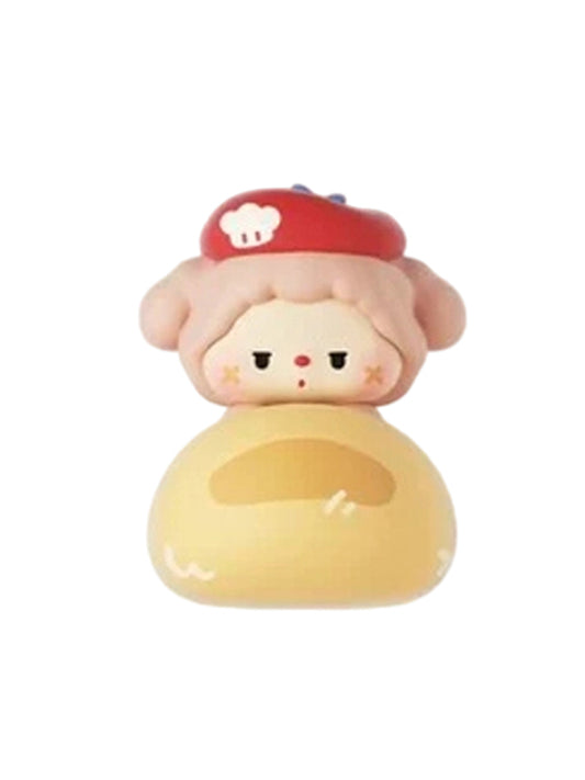Luludog Bread Chef pop bean mini figure from the Lulu Is Here series