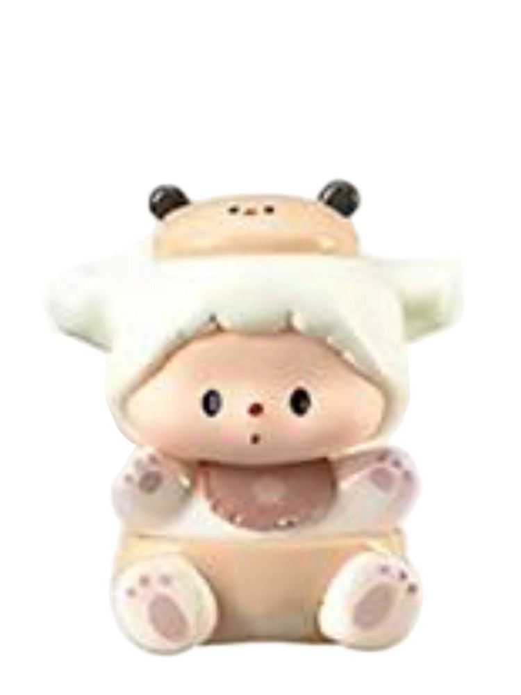 Luludog Hamster pop bean mini figure from the Baby Diary series