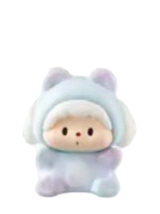 Luludog Hydrangea pop bean mini figure from the Bear Party V2 Spring Picnic series