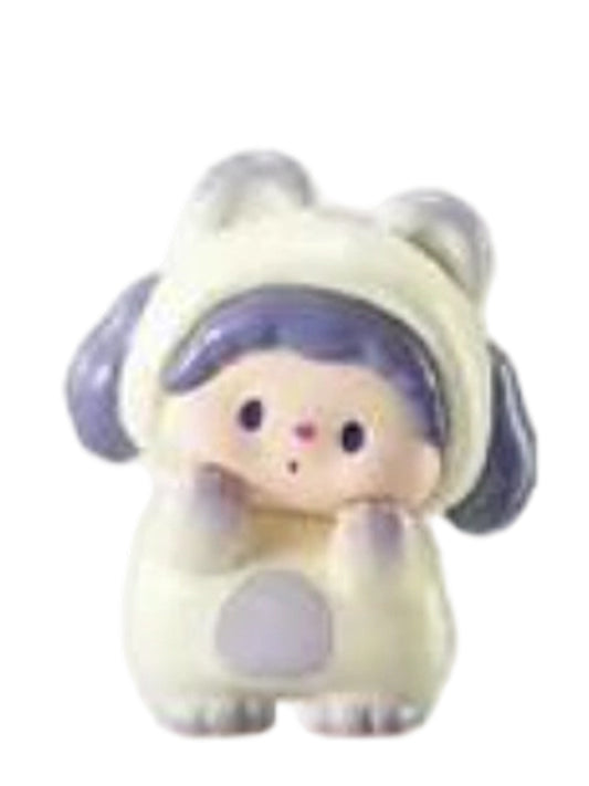 Luludog Taro Bear pop bean mini figure from the Bear Party V1 series