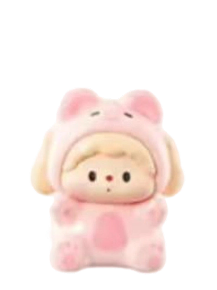 Luludog Hungry Bear pop bean mini figure from the Bear Party V2 Spring Picnic series