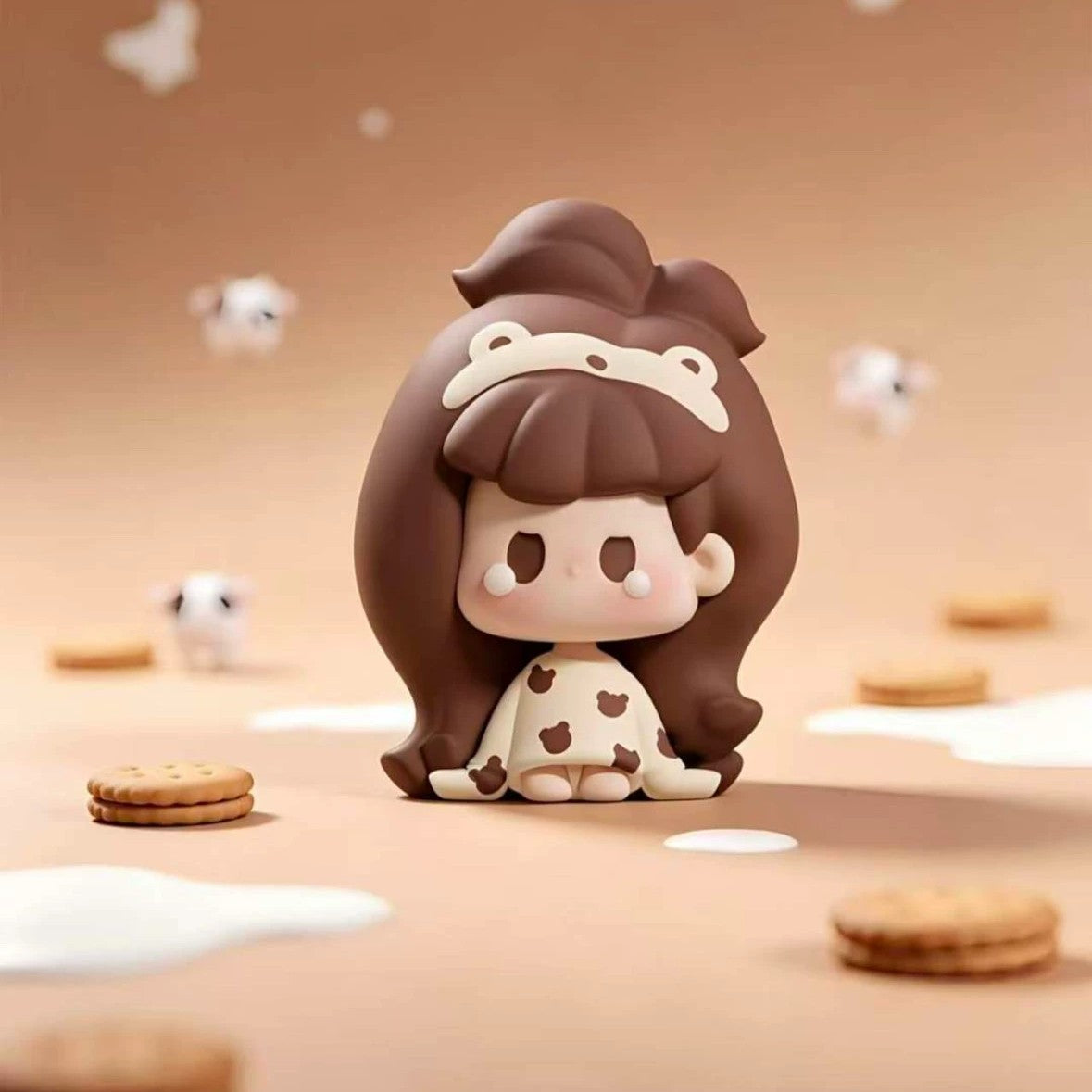 Nunu Choco Bear mini bean, Nunu V2 Remix series official scene