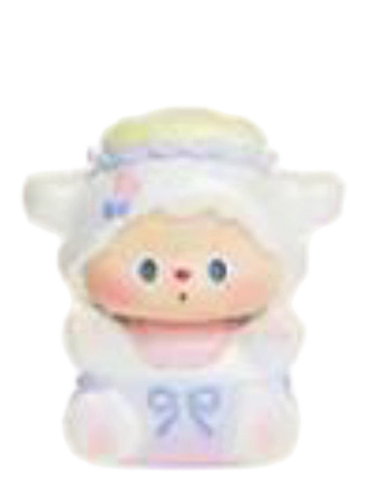 Luludog Carousel pop bean mini figure from the Baby Fete series