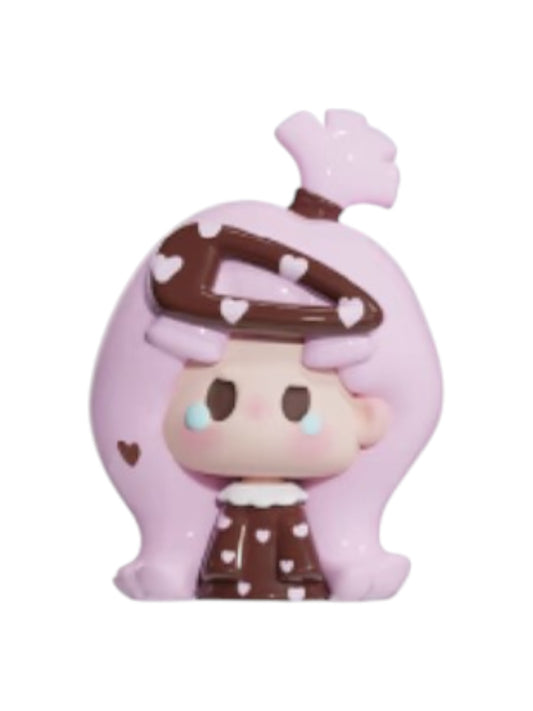 Nunu Taro Mousse mini bean figure from the Nunu V3 Mini Hair Clip series