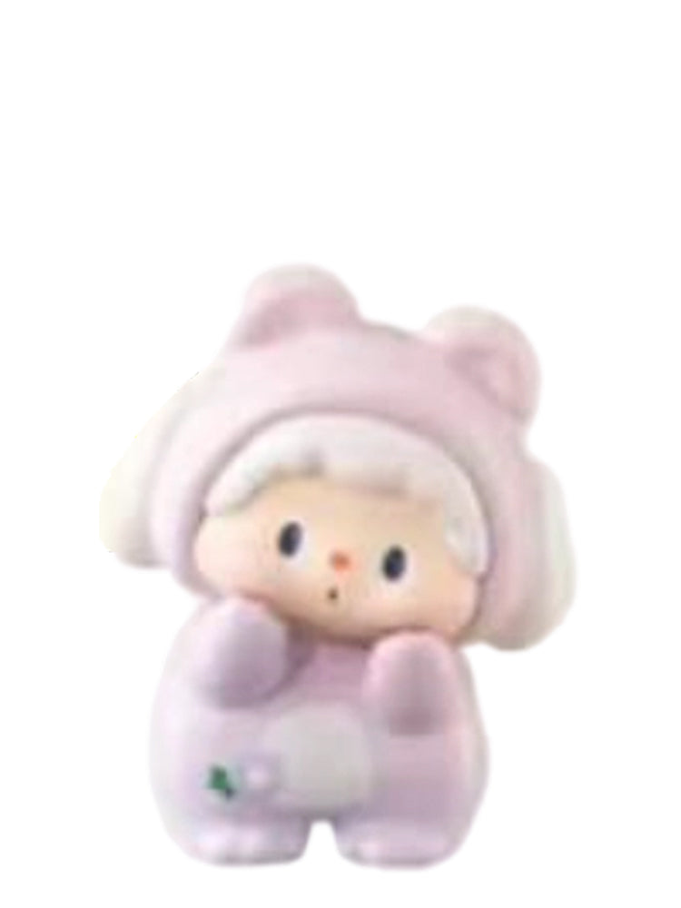 Luludog Morning Glory pop bean mini figure from the Bear Party V2 Spring Picnic series