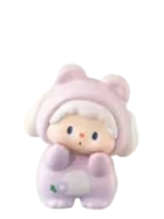 Luludog Morning Glory pop bean mini figure from the Bear Party V2 Spring Picnic series