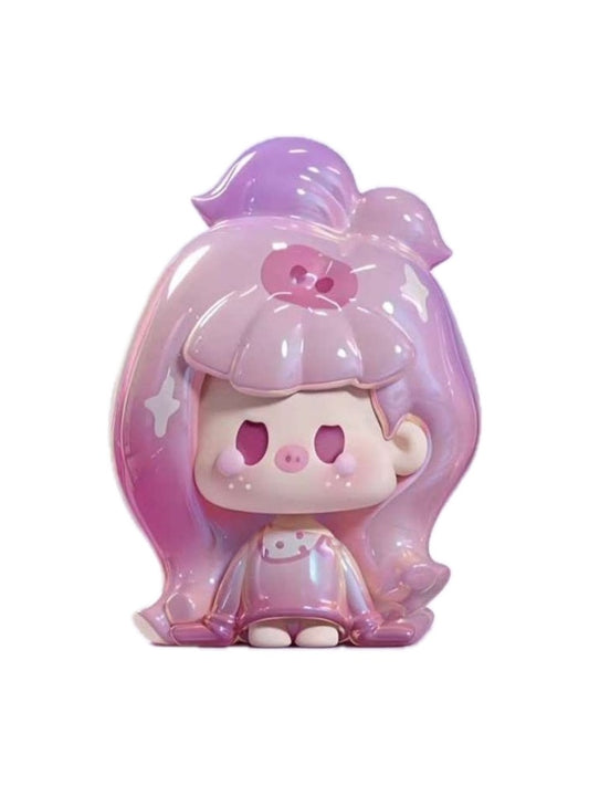 Nunu Piggy Girl Special mini bean figure from the Nunu V2 Remix series