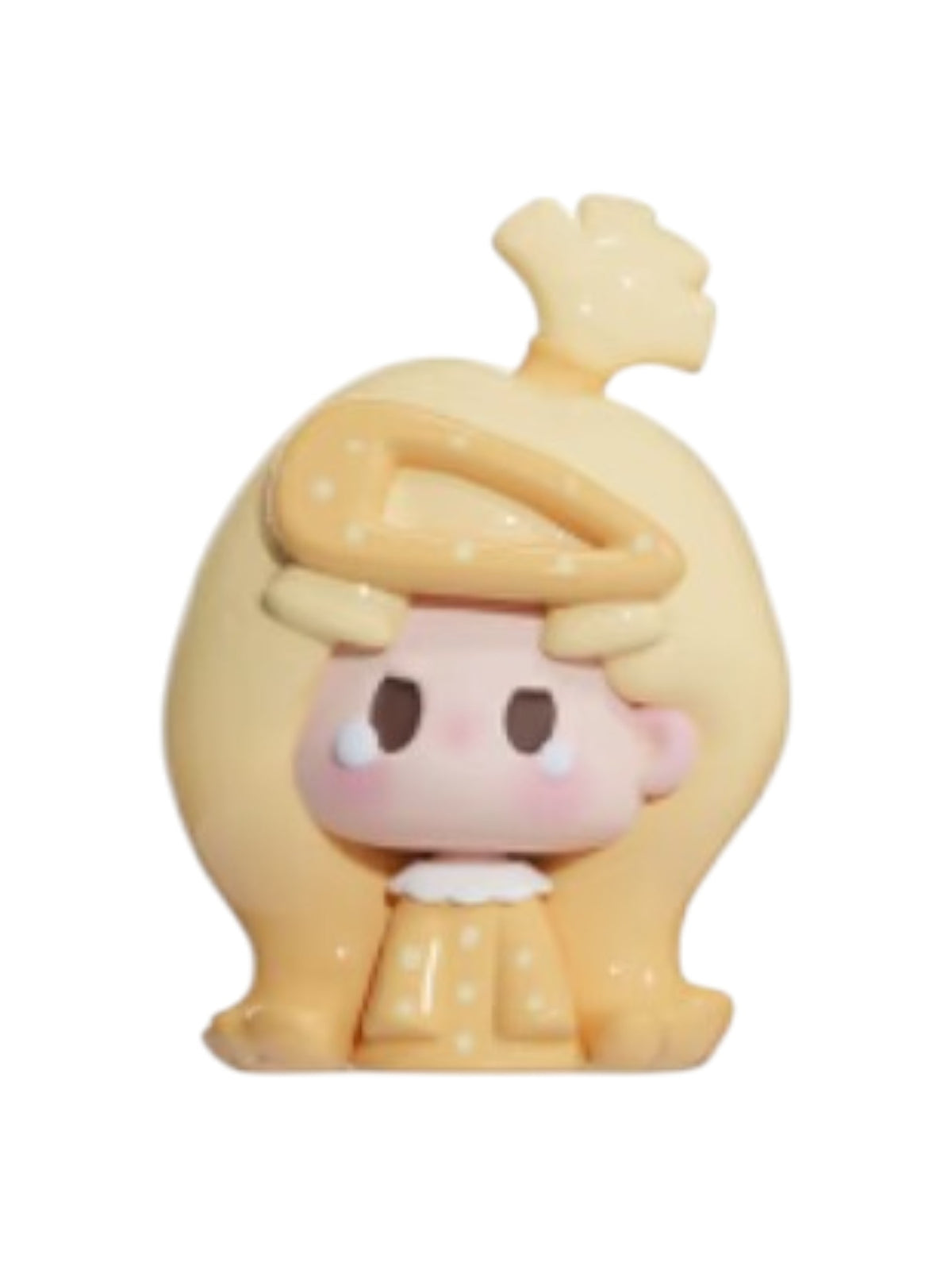 Nunu Salted Cheese Cookie mini bean figure from the Nunu V3 Mini Hair Clip series