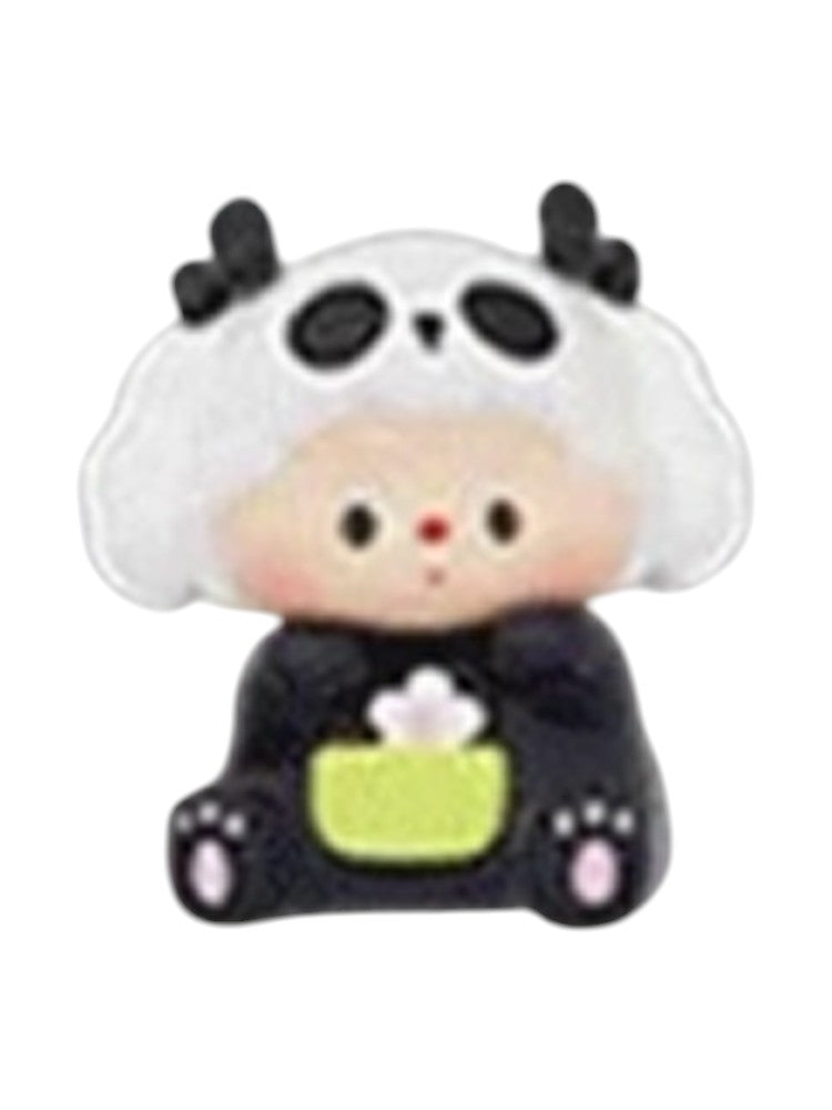 Luludog Bamboo Protector SR pop bean mini figure from the Ranch Story series