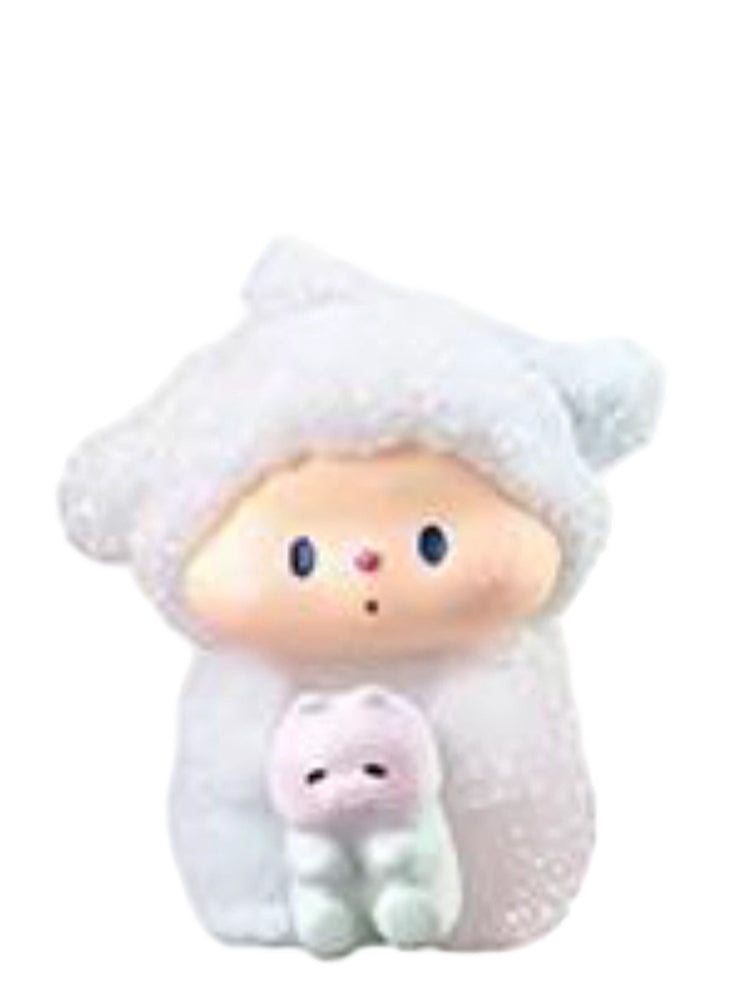Luludog Mint Piggy Special pop bean mini figure from the Baby Diary series