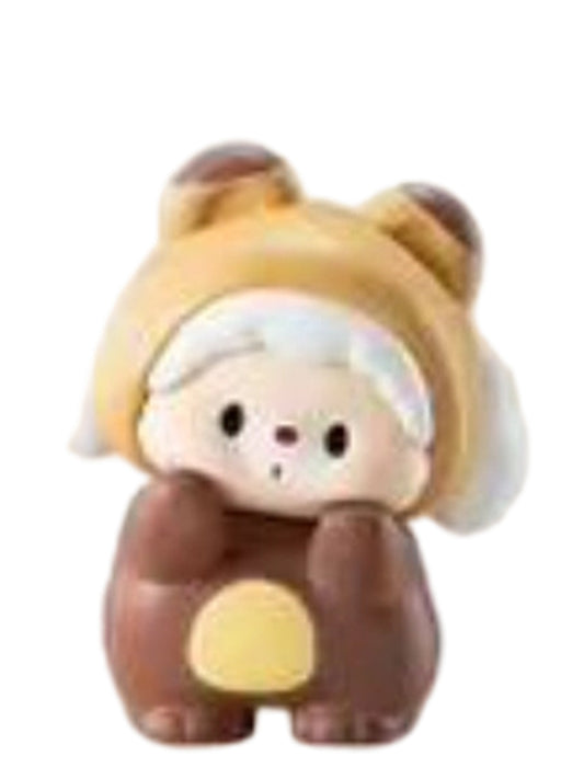 Luludog Kitten Bear pop bean mini figure from the Bear Party V1 series