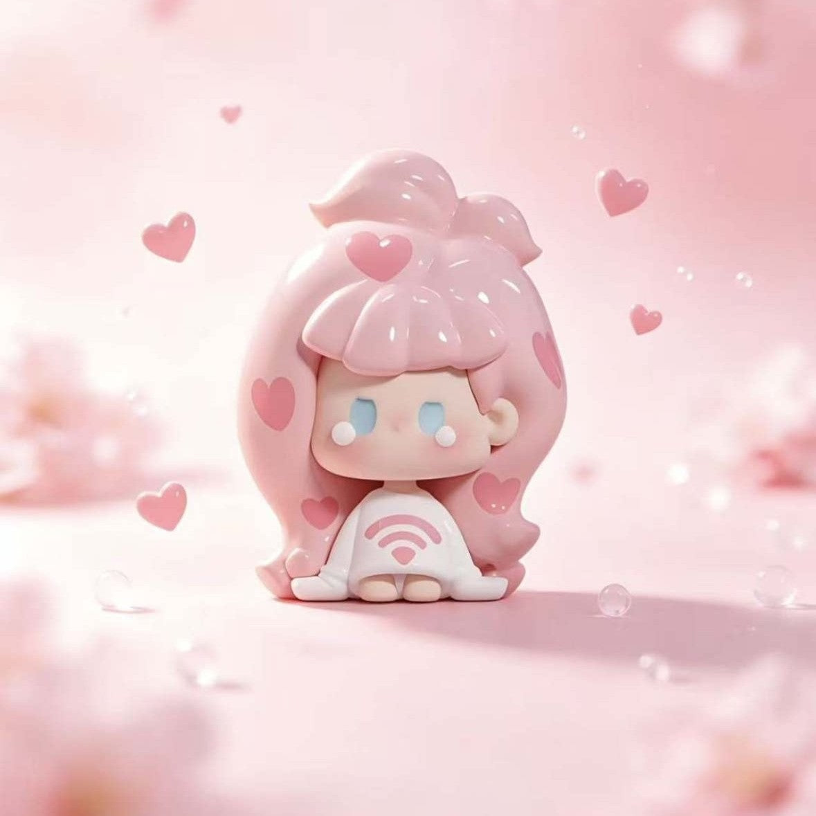 Nunu Heart Signal mini bean, Nunu V2 Remix series official scene