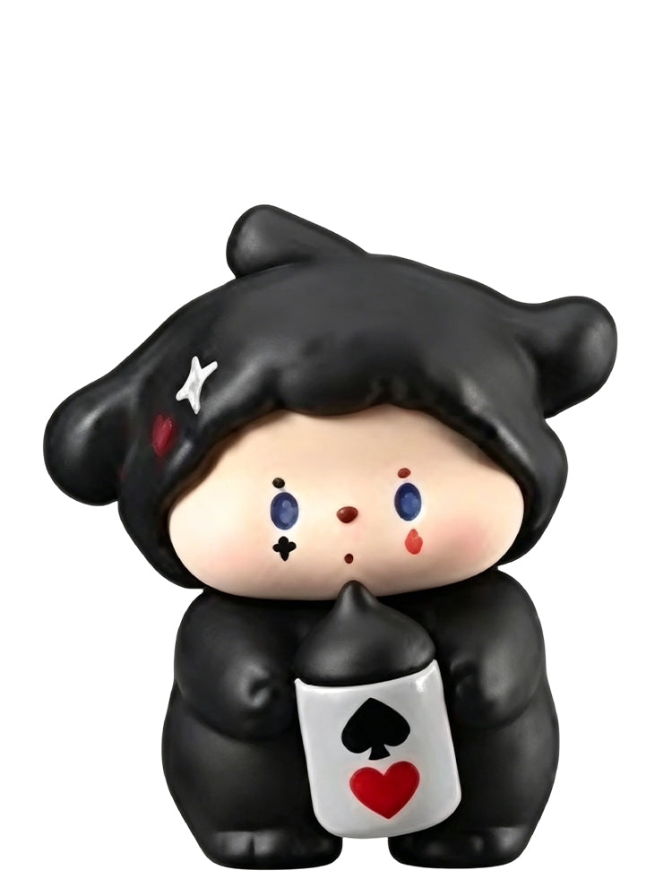 Luludog Magician Special pop bean mini figure from the Baby Diary series