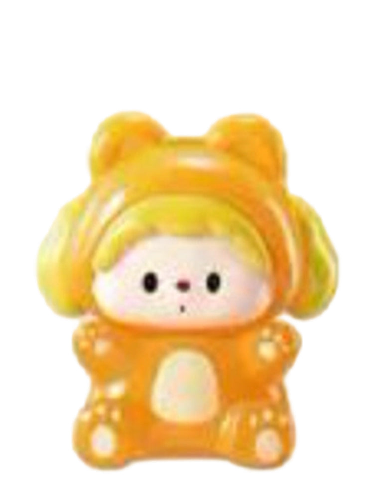 Luludog Orange Jelly pop bean mini figure from the Bear Party V1 series