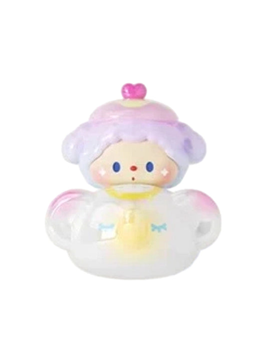 Luludog Moon Cable Car pop bean mini figure from the Lulu Is Here series