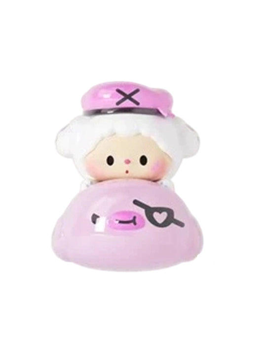 Luludog Heart Thief Pirate pop bean mini figure from the Lulu Is Here series