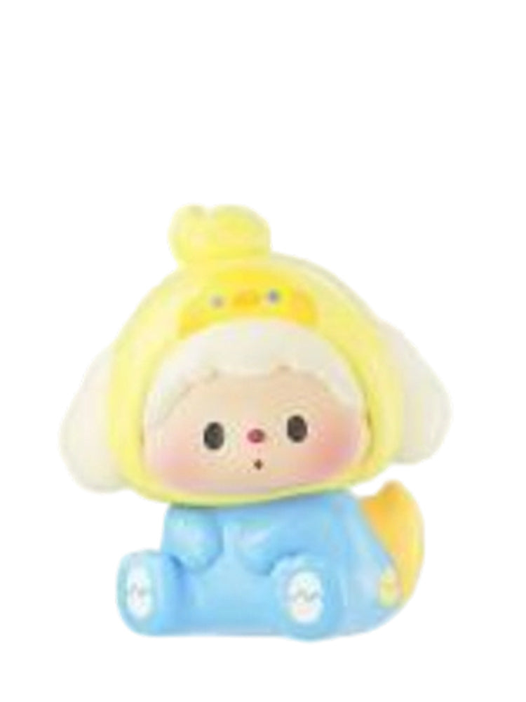 Luludog Little Duck pop bean mini figure from the Mini Monster Brawl series